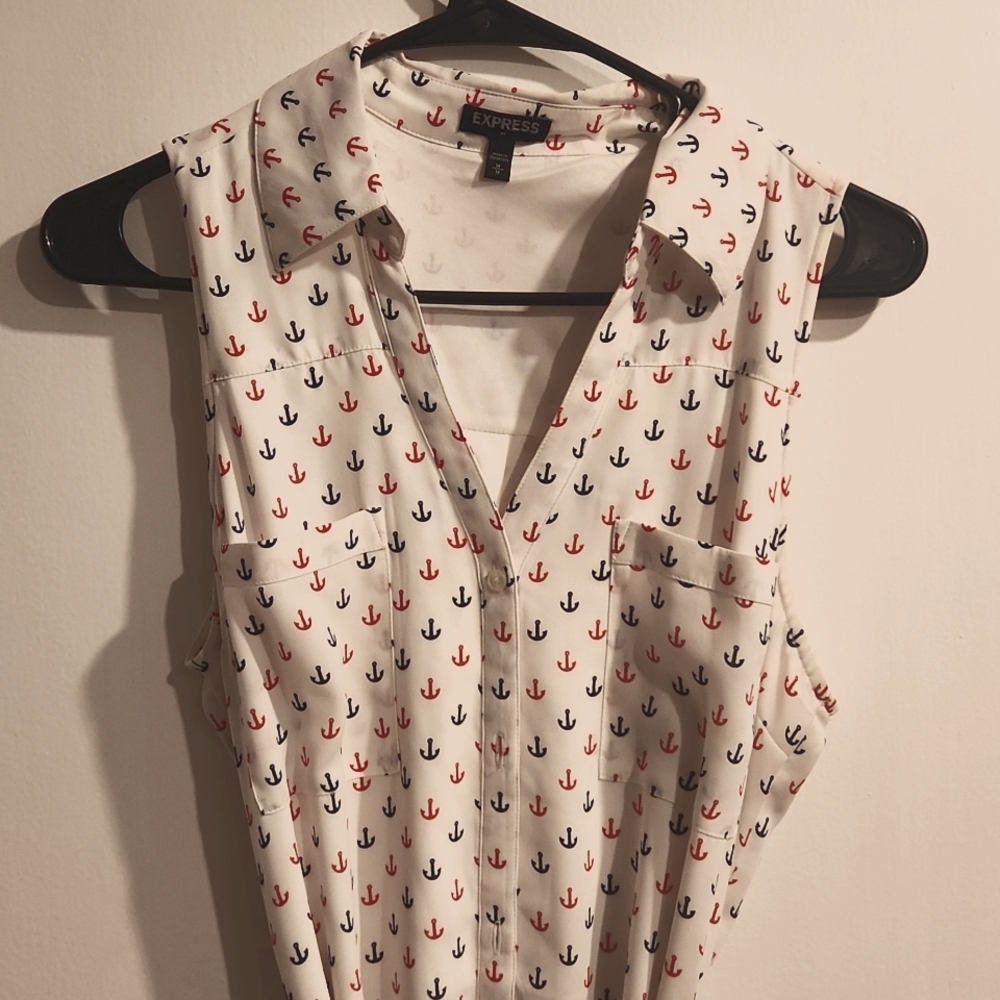 Express anchor tank dress